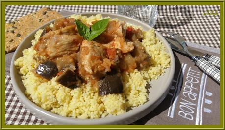 Poulet à l'Aubergine