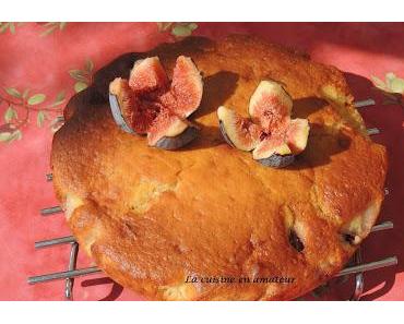 Gâeau yaourt aux figues