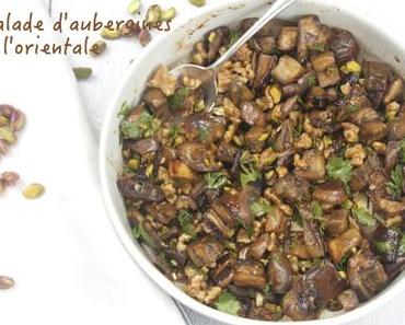 Salade d’aubergines à l’orientale