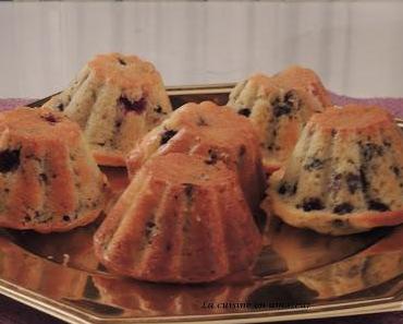 Petits gâteaux Gervita aux mûres et amandes