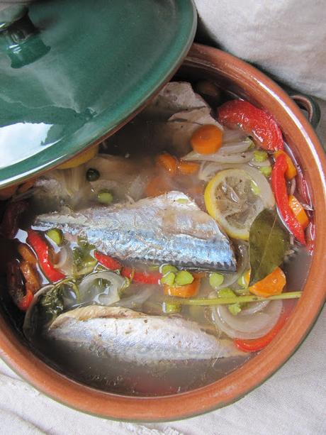 Maquereaux au vin blanc