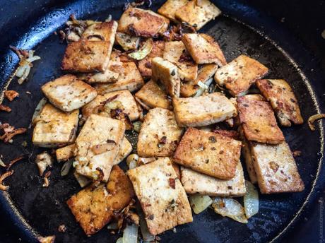 Lutsubo Express – Tofu pimenté et pâtes aux courgettes