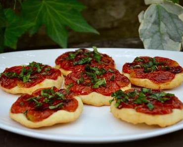 Tartelettes tatin aux tomates cerises