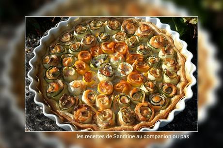 tarte courgette saumon mascarpone