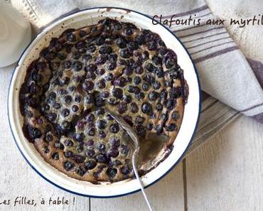 Clafoutis aux myrtilles (IG bas)