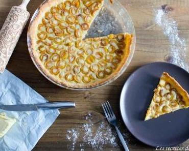 Tarte aux mirabelles et au beurre