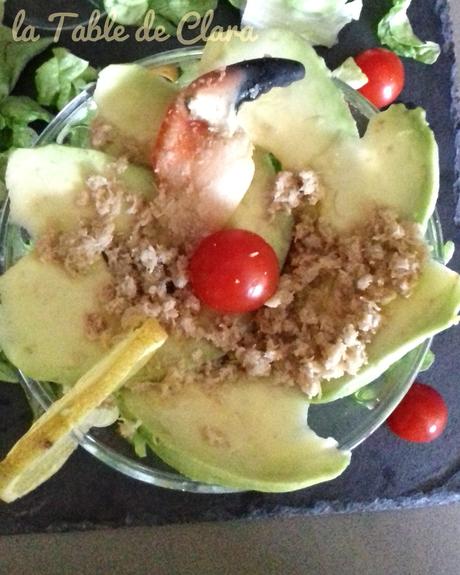 Coupe avocat crabe Coupe avocat crabe