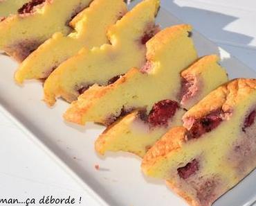 Cake citron fraise (sans farine)