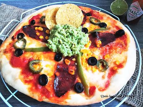 Pizza aux saveurs Mexicaines - Dans la cuisine d'Hilary