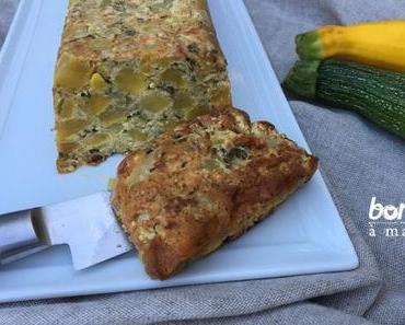 Terrine de courgettes à l’Abondance et aux herbes