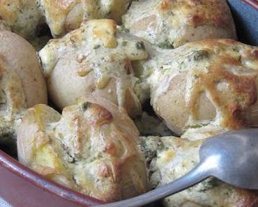 Jacket potatoes au thon & au boursin