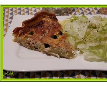 Quiche au Thon et à la Courgette
