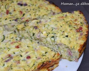 Gâteau de courgettes au fromage blanc