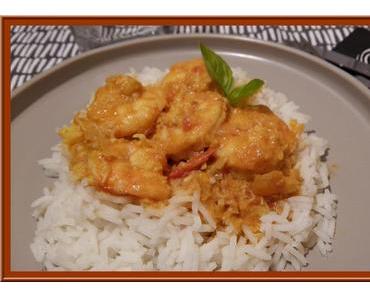 Gambas au Curry au Thermomix
