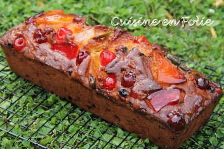 Cake aux fruits confits