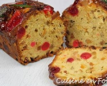 Cake aux fruits confits