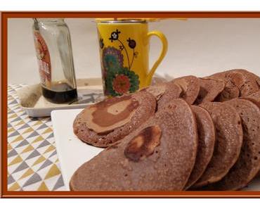 Pancakes à la farine de Châtaigne