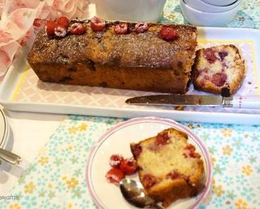 Quatre Quart aux framboises, recette de Pierre Hermé