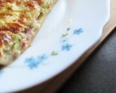 Quiche Poireaux/Lardons.