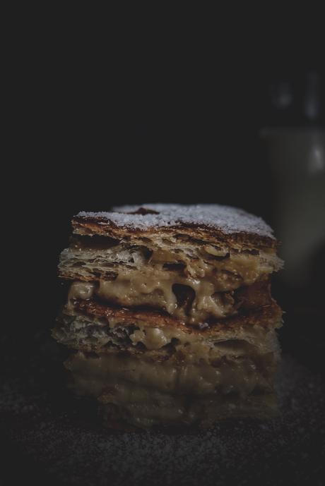 Milles feuilles pommes caramel Milles feuilles pommes caramel