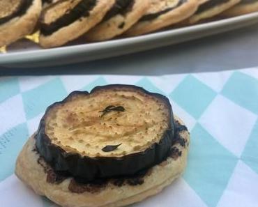 Feuilletés aubergine et tapenade ♨︎