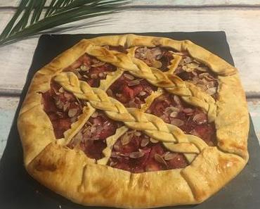 Médiéval : Tarte aux pêches de vigne et au miel