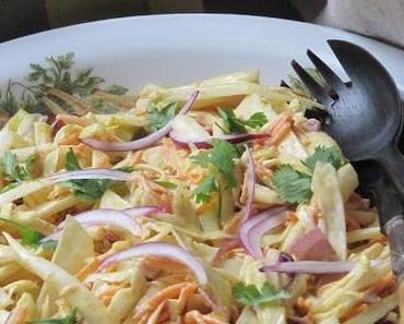 Salade d'endives et de carottes façon caleslaw