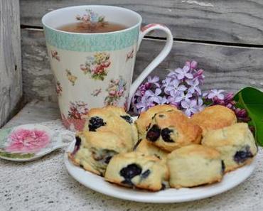 Scones aux myrtilles