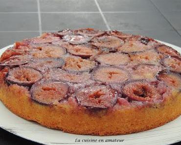 Gâteau renversé aux figues