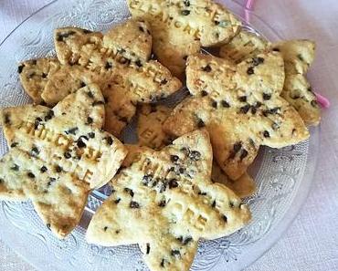 Sablés aux pépites de chocolat / Chocolate chip biscuits