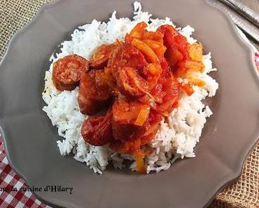 Rougail saucisse / Creole sausage Rougail