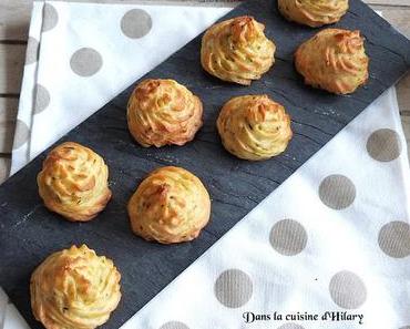 Pommes duchesse suite aux cours Le Notre / Pomme duchesse (French piped potatoes)