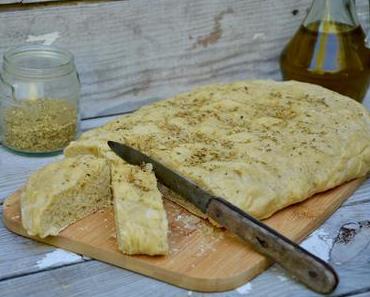 Focaccia à l'origan