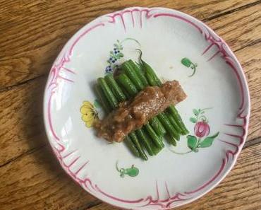 Shojin ryori – Haricots verts sauce miso aux noix