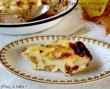 Flan aux pommes et lait ribot