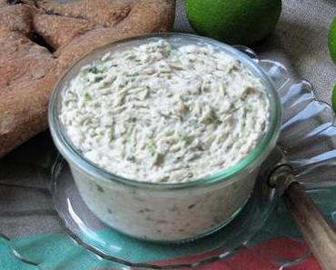 Rillettes de maquereaux au chèvre frais & au citron vert