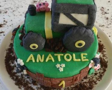 Gâteau Tracteur
