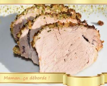 Filet mignon en croûte d’herbes