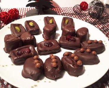 Chocolats à la pâte d'Amande