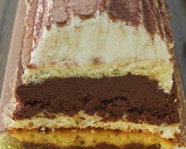 Bûche 2 chocolats