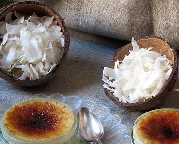 Oeufs au lait à la noix de coco