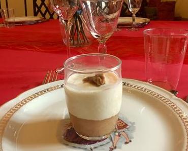 Panna cotta de parmesan aux poires