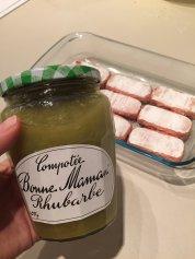 Des petites recettes futées avec Bonne Maman (2/3) : le tiramisu à la compote de rhubarbe Bonne Maman
