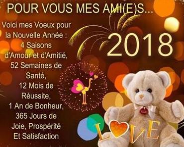 Bonne Année 2018