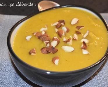 Velouté céleri-rave et courge melonette