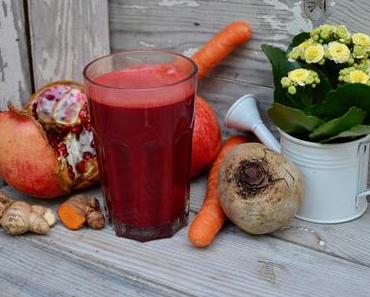 Jus de fruits et légumes detox