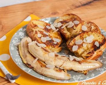 Brioche perdue à la banane
