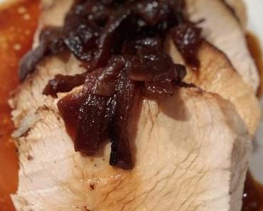 Rôti de dinde aux oignons au cookeo