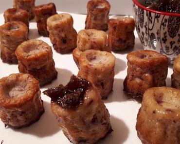 Mini-cannelés au Magret De Canard Fumé au Thermomix ou sans