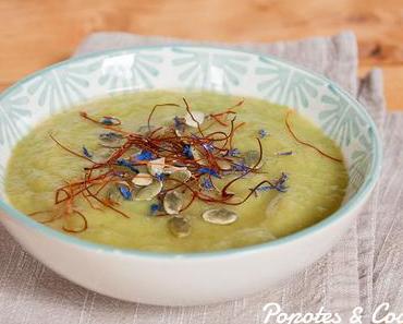 Soupe aux poireaux et pommes de terre